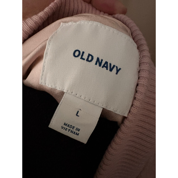 Old Navy Baby Pink Bomber Jacket Size L - Picture 3 of 5